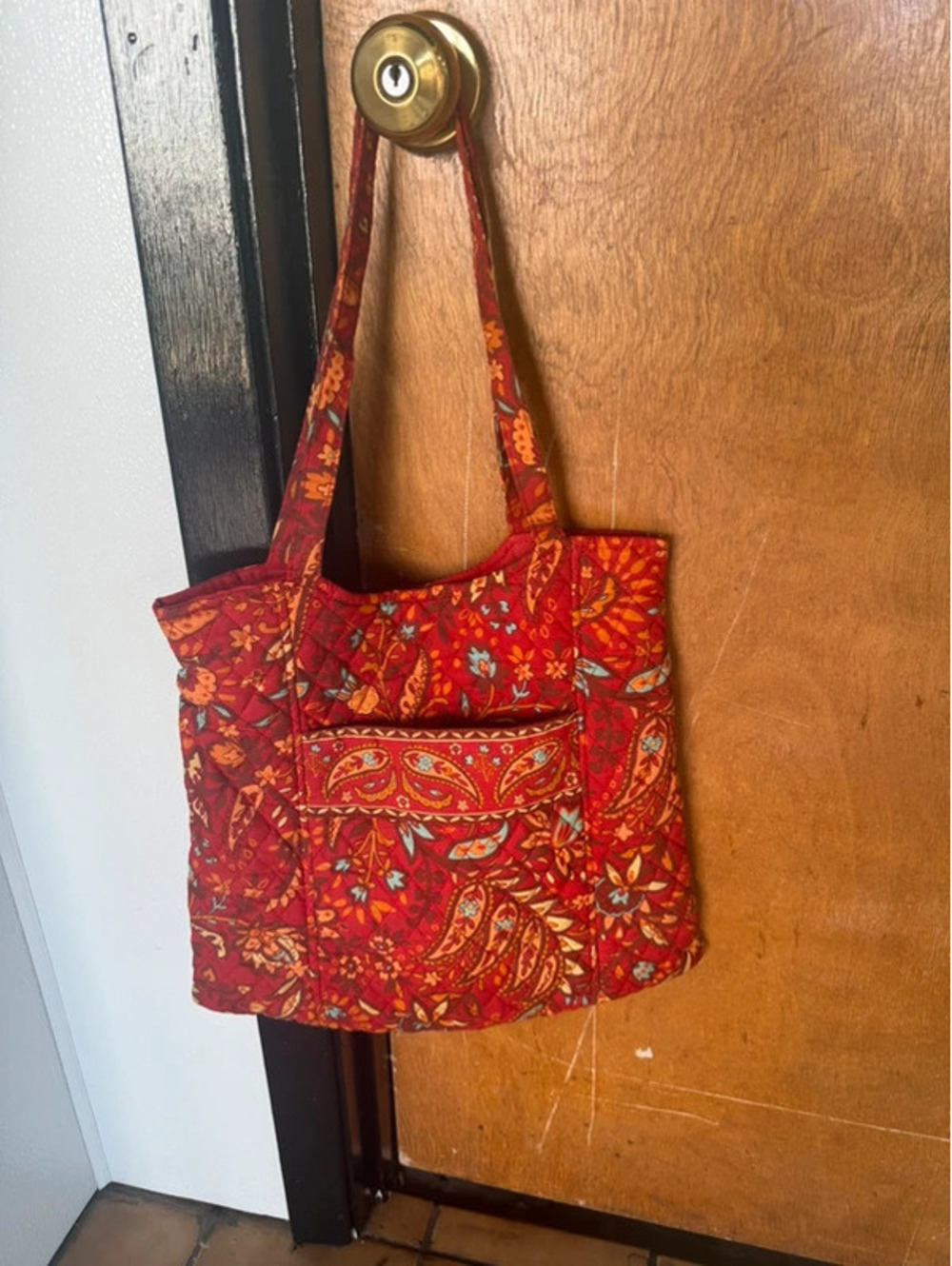 Woman’s Red Hand Bag